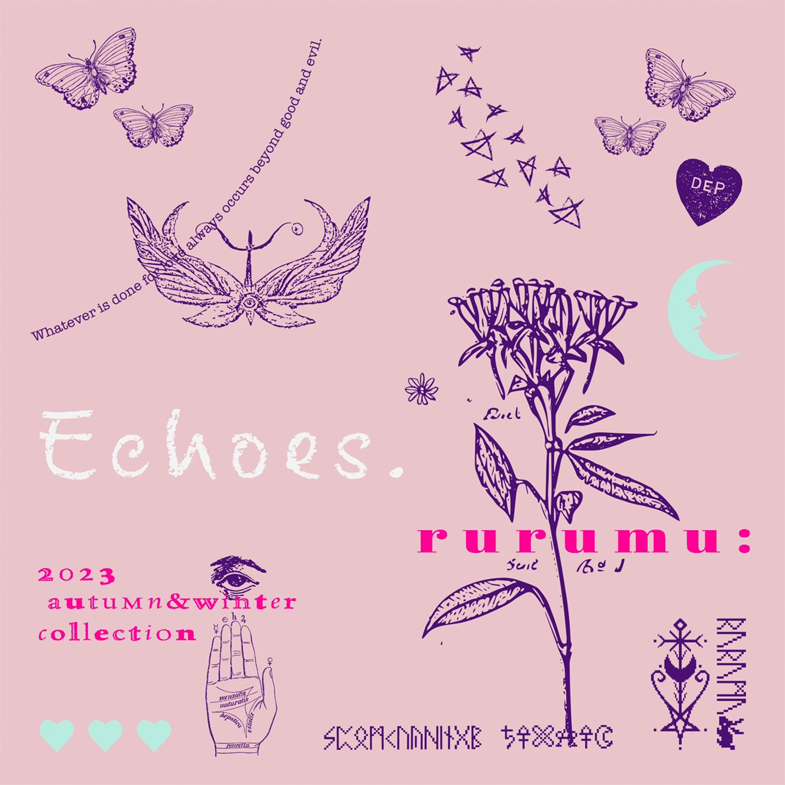 rurumu: 2023 autumn&winter collection “Echoes.”