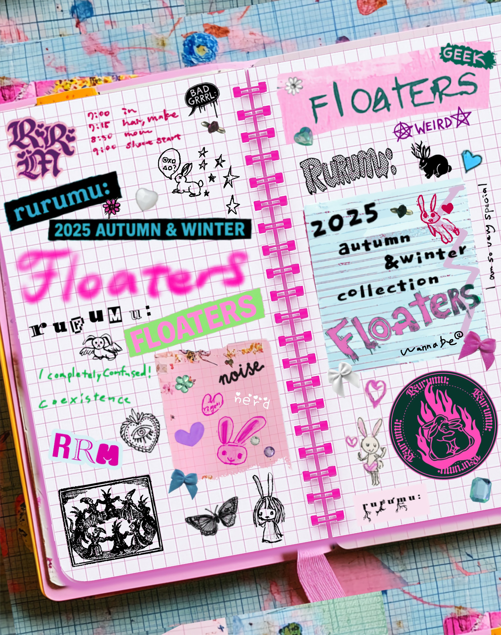 rurumu: 2025 autumn & winter collection “Floaters” 展示受注会