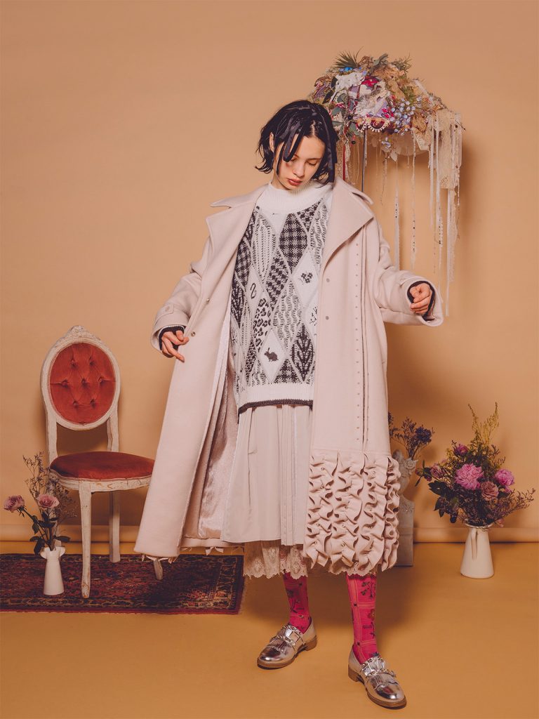 rurumu: ルルムゥ 20AW sacredness garden knit-