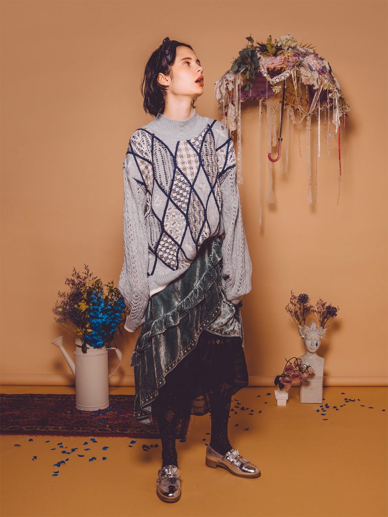 rurumu: ルルムゥ 20AW sacredness garden knit-