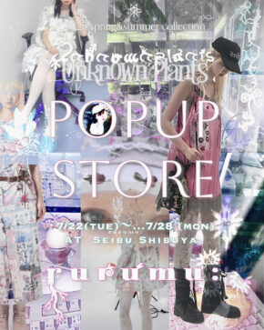 rurumu: 2025SS collection 東京popup store