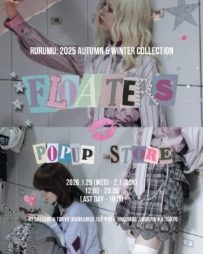 rurumu: 2025AW collection 東京popup store